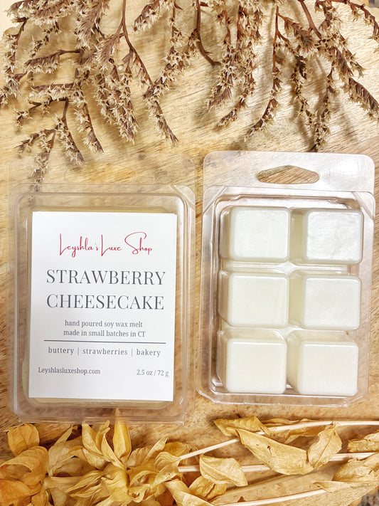 STRAWBERRY CHEESECAKE WAX MELT