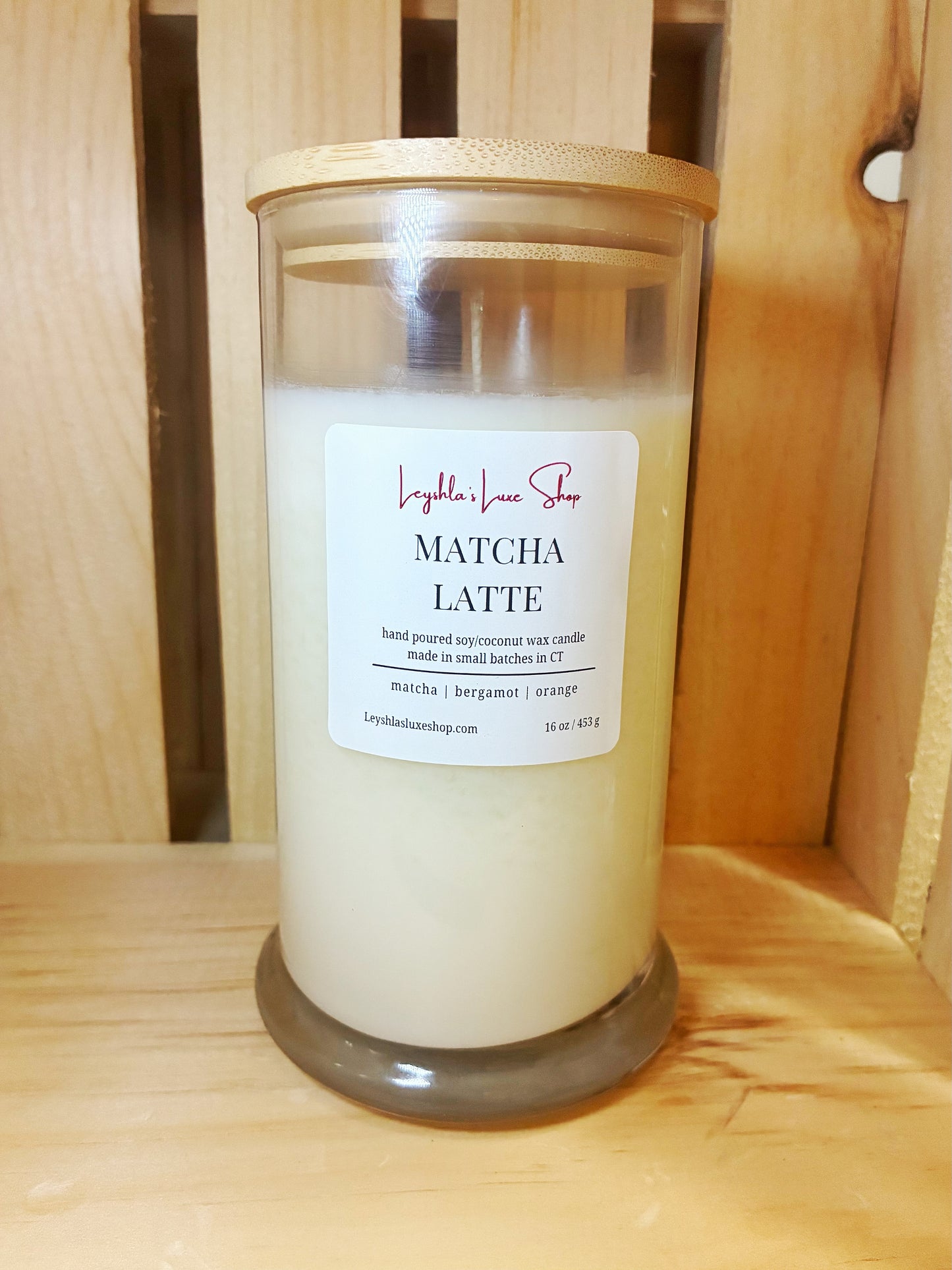 MATCHA LATTE 16 OZ. CANDLE