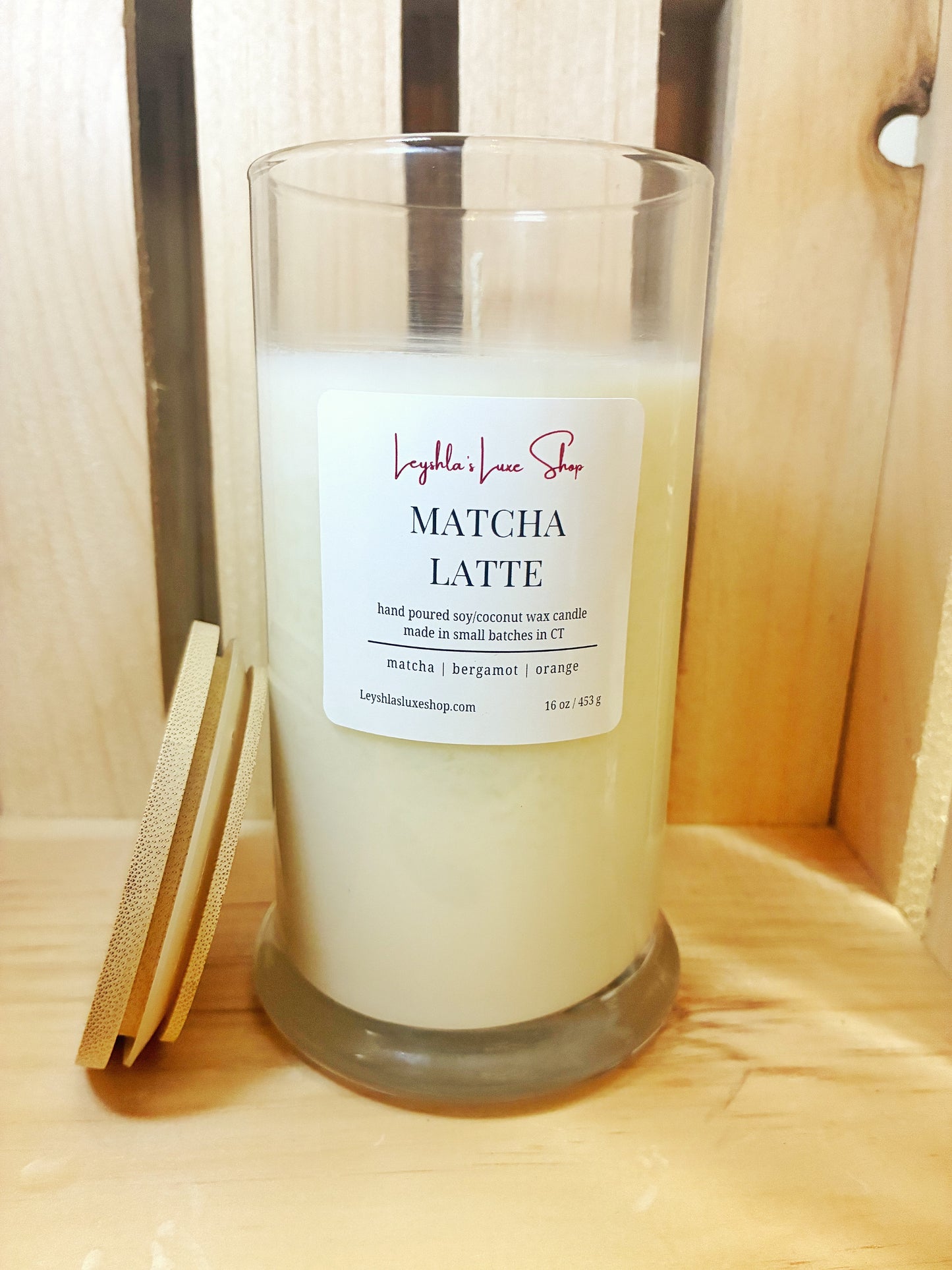 MATCHA LATTE 16 OZ. CANDLE