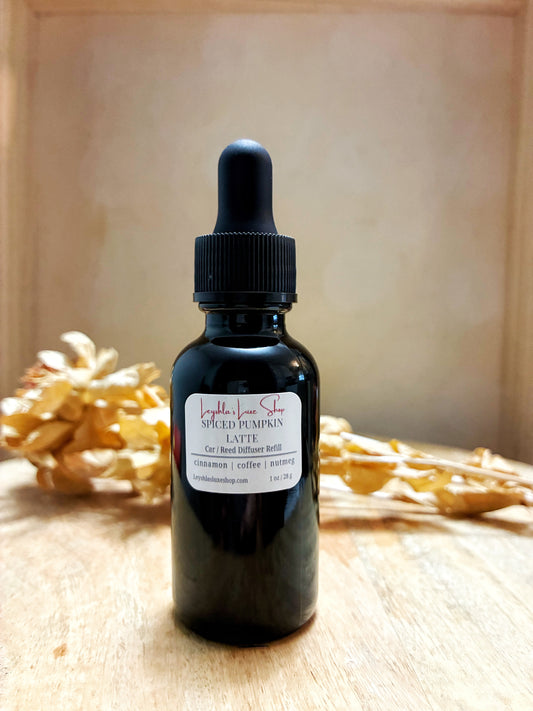SPICED PUMPKIN LATTE CAR + REED DIFFUSER REFILL