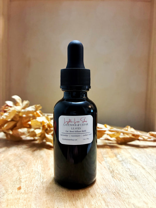 LAVENDER + CEDAR LEAVES CAR + REED DIFFUSER REFILL