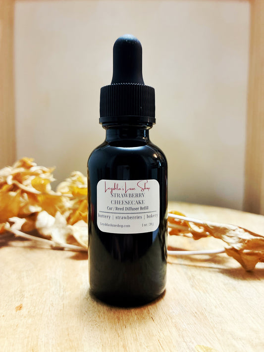 STRAWBERRY CHEESECAKE CAR + REED DIFFUSER REFILL