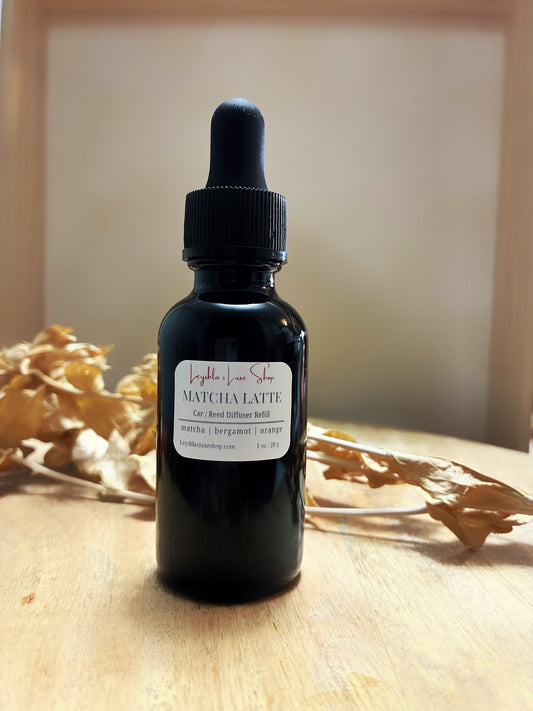 MATCHA LATTE CAR + REED DIFFUSER REFILL