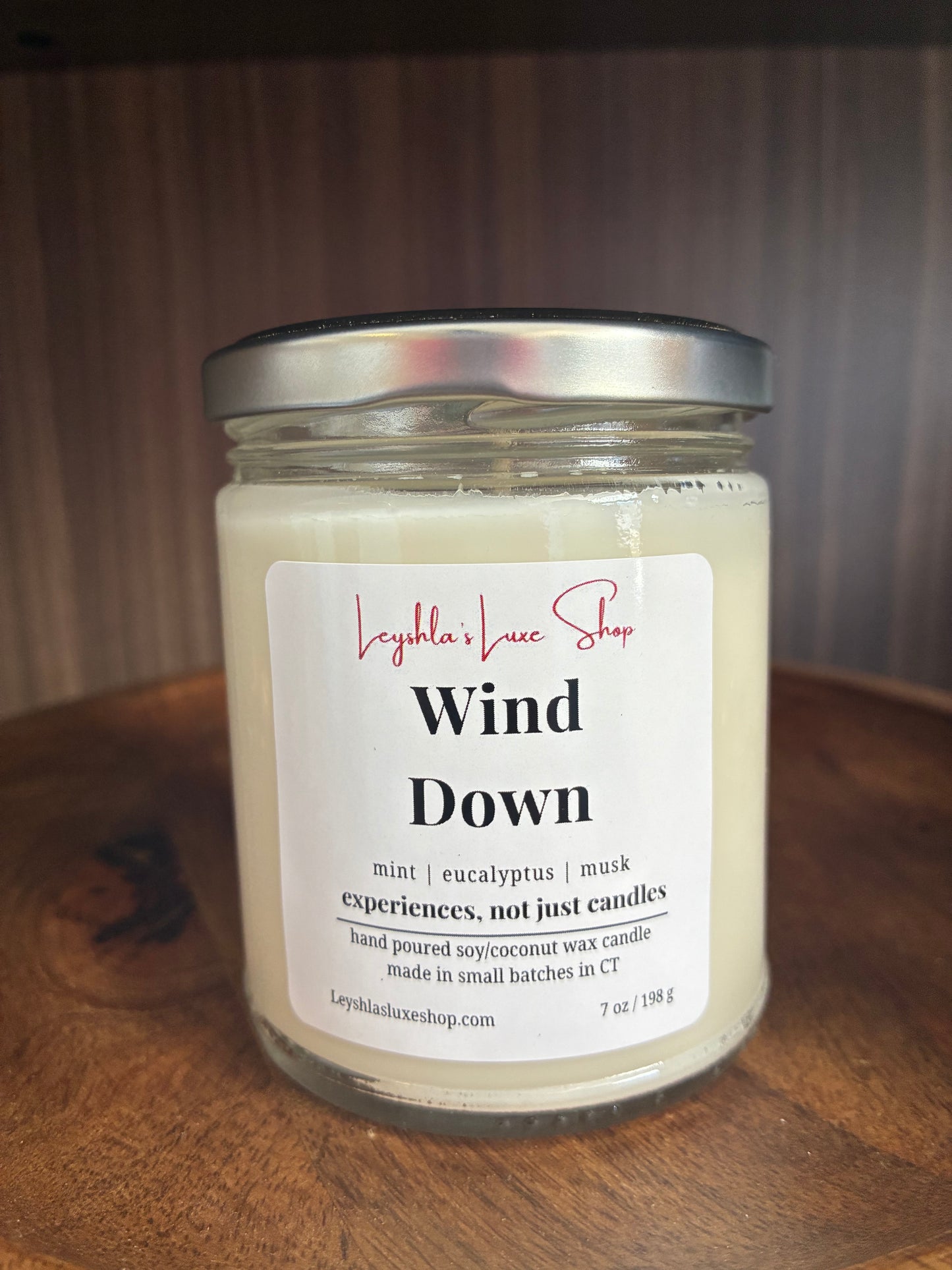Wind Down Candle