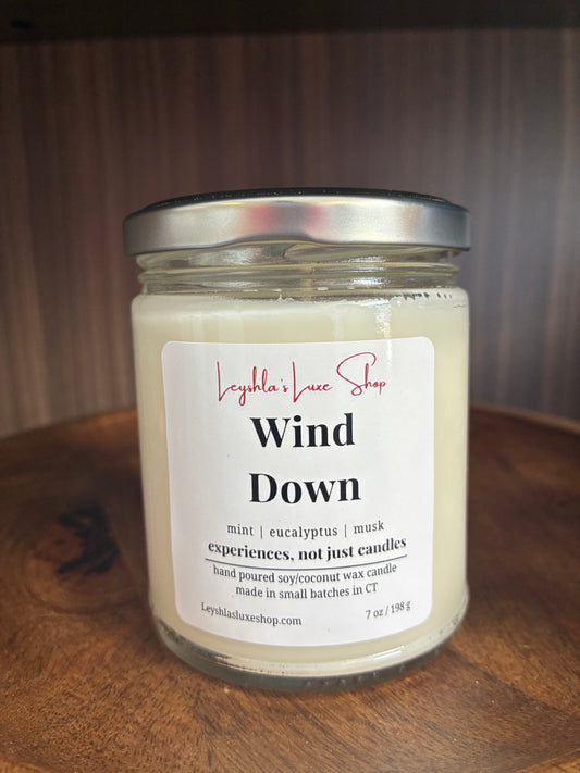 Wind Down Candle