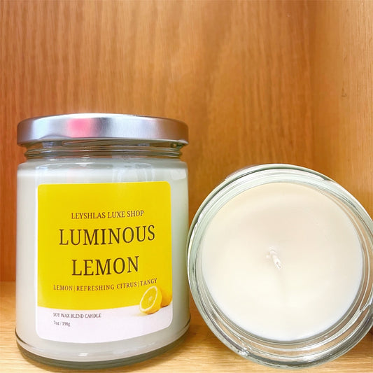 LUMINOUS LEMON 7 OZ. CANDLE