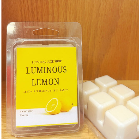 LUMINOUS LEMON WAX MELT