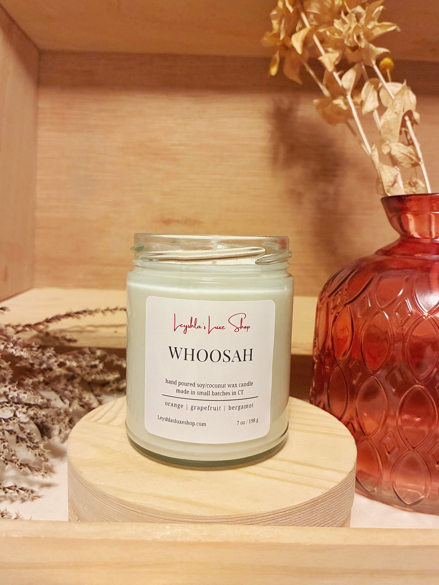 WHOOSAH 7 OZ. CANDLE